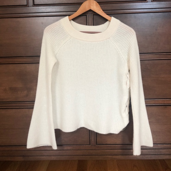 Only Mine Sweaters - Only Mine White Cashmere Sweater